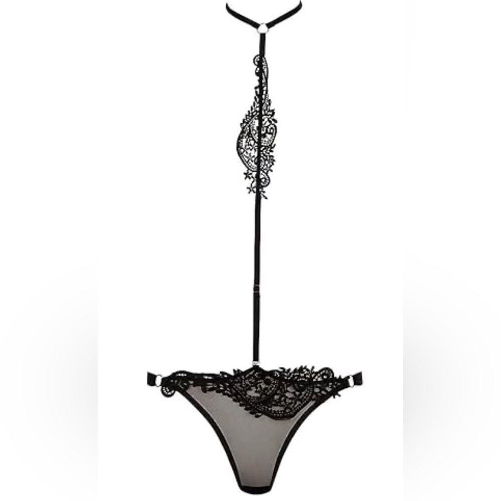 Bluebella Black Julienne Embroidered Harness - Picture 2 of 2